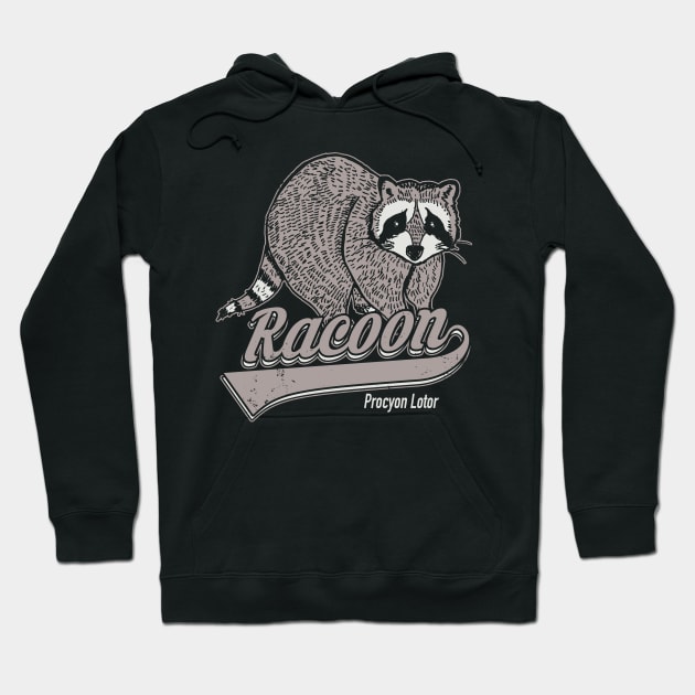 Racoon Hoodie by absolemstudio